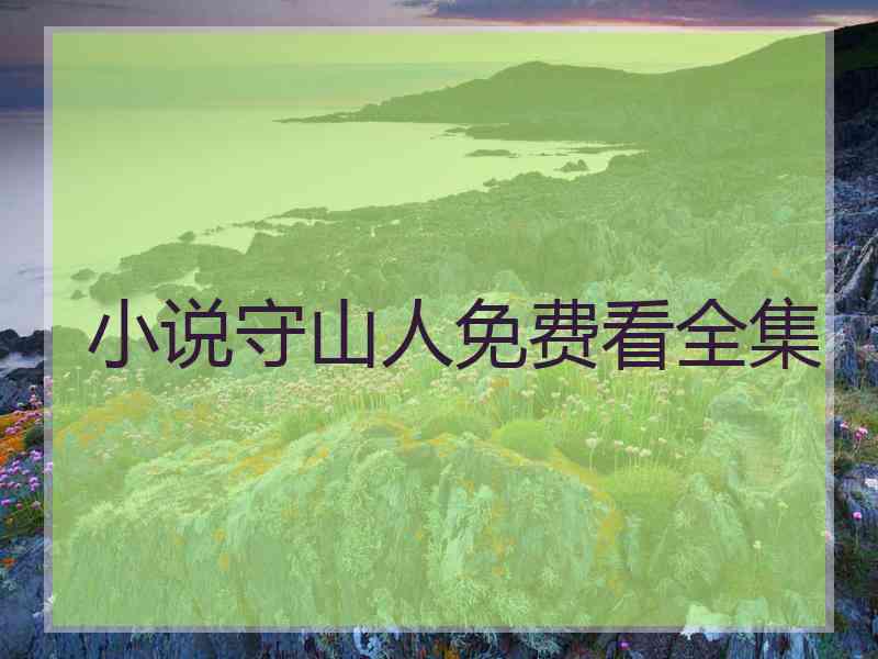 小说守山人免费看全集