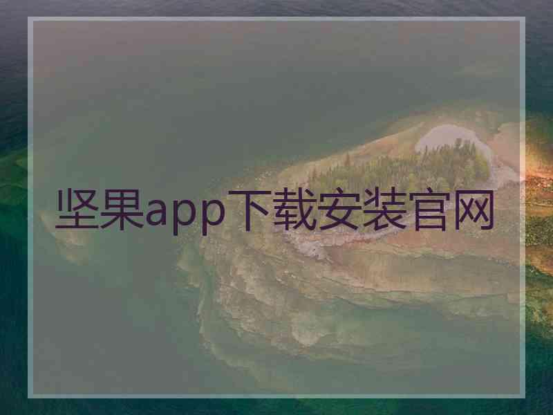 坚果app下载安装官网